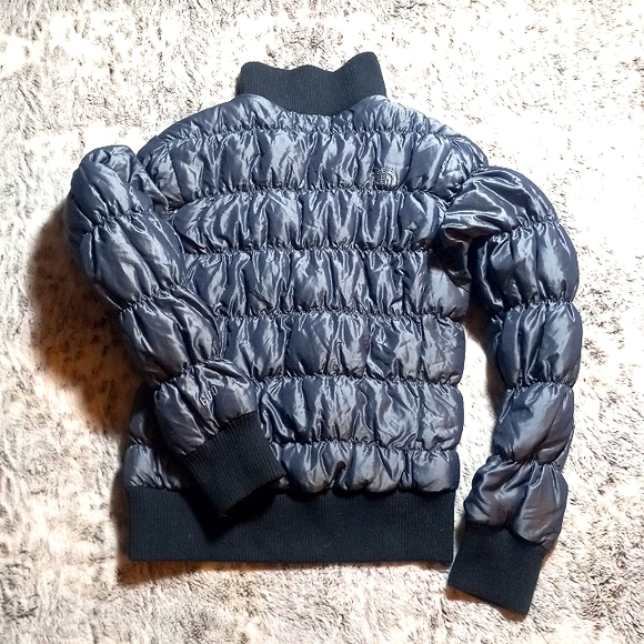 The North Face Ice Blue Puffer coat - Picture 2 of 8